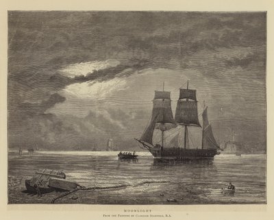 Moonlight by Clarkson Frederick Stanfield